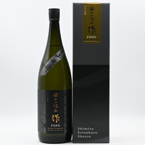 作　塊山一滴水純米大吟醸　[1800ml]