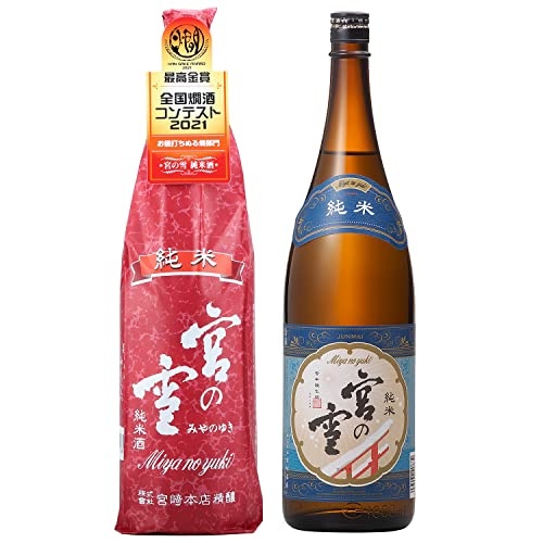 宮の雪　純米酒　[1800ml]